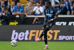 Carlos Forbs namens Club Brugge