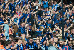 Club fans vieren Club Brugge Anderlecht
