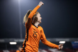 Liz Rijsbergen in Oranje