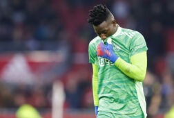 Andre Onana treurt