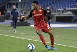 David Okereke in actie voor Venezia