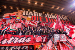 Sfeeractie van FC Twente-supporters