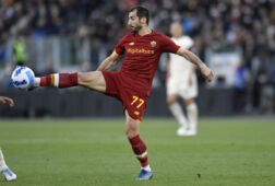 Henrikh Mkhitaryan in actie voor AS Roma