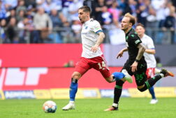Mark Diemers in actie voor Hannover 96