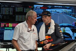 Max Verstappen en Helmut Marko