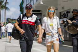 Valtteri Bottas en partner