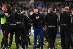 Alfred Schreuder na de 1-0 overwinning op Union
