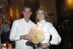 Robert Mühren met zijn partner