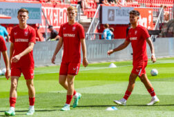 Daan Rots, Mats Rots en Mees Hilgers in De Grolsch Veste
