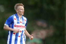 Emil Frederiksen in 2018 bij SC Heerenveen