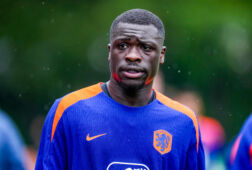 Brian Brobbey bij het Nederlands elftal