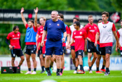 FC Utrecht aan het trainen