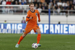 Frenkie de Jong in actie voor Oranje