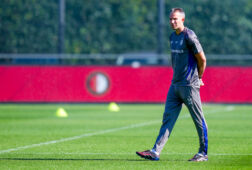 Robin van Persie op de training