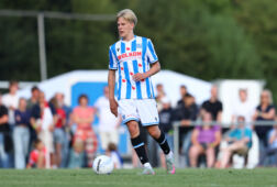 Marcus Linday aan de bal