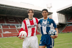 Ruud van Nistelrooy (L) en Mario Jardel (R)