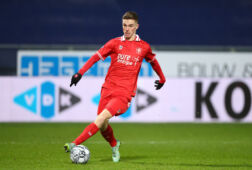 Daan Rots in actie tegen PEC Zwolle