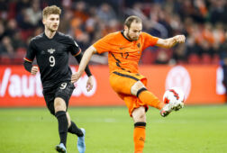 Daley Blind met Oranje tegen Duitsland