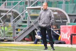 Danny Mulder, de trainer van Feyenoord Vrouwen
