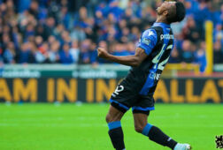 Dennis juicht Club Brugge Gent