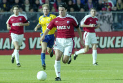 Didier Martel in actie namens FC Utrecht