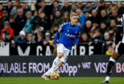 Donny van de Beek bij Everton