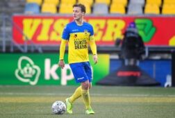 Erik Schouten tijdens SC Cambuur - Sparta Rotterdam