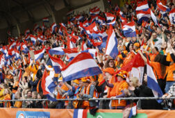 Fans van de OranjeLeeuwinnen