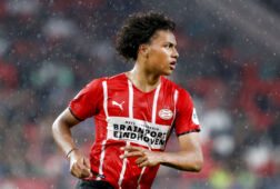 Fodé Fofana in actie voor PSV