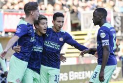 Joey Veerman Ritsu Doan Mauro Junior en Jordan Teze