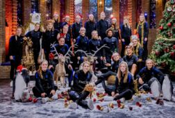 Kerstkaart Oranje Leeuwinnen