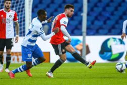 Orkun Köckü in actie tegen PEC Zwolle
