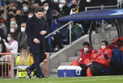 Mauricio Pochettino tijdens Real Madrid PSG