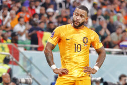 Memphis Depay op het WK tegen Senegal