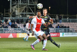 Mohammed Kudus met Jong Ajax tegen ADO Den Haag
