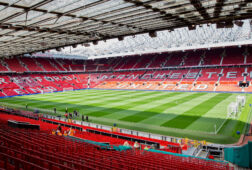 Old Trafford het stadion van Manchester United