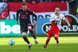 Othmane Boussaid tegen Feyenoord
