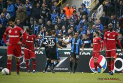 Club Brugge viert een treffer tegen Antwerp in 2019