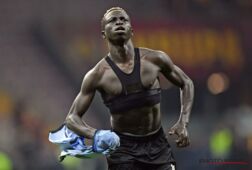 Krépin Diatta na zijn treffer op Galatasaray