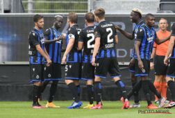 Club Brugge viert een treffer tegen Eupen