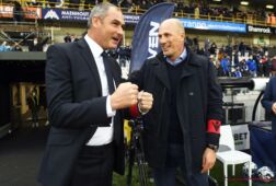 Philippe Clement voor de thuiswedstrijd tegen Cercle