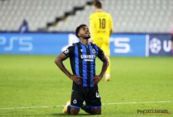 Emmanuel Dennis tijdens Club Brugge-Borussia Dortmund