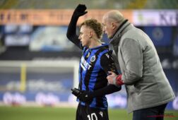 Clement met Lang tijdens Club Brugge-Antwerp FC|De verwachte elf van Club Brugge tegen Anderlecht