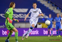 Vanaken in de uitwedstrijd tegen KRC Genk