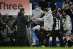 Pepijn Lijnders met Thomas Tuchel