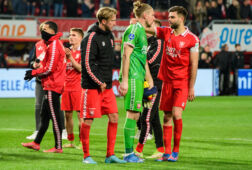 Robin Propper na het duel tegen PSV