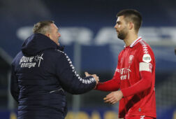 Robin Pröpper en Ron Jans