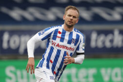 Siem de Jong in actie voor SC Heerenveen