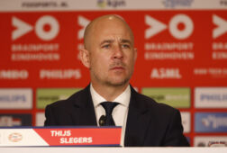 Thijs Slegers in het Philips Stadion