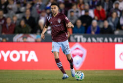Younes Namli in actie bij Colorado Rapids